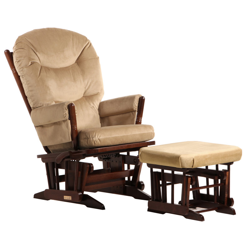 Dutailier Reclining Rocking Chair with Ottoman & Reviews Wayfair